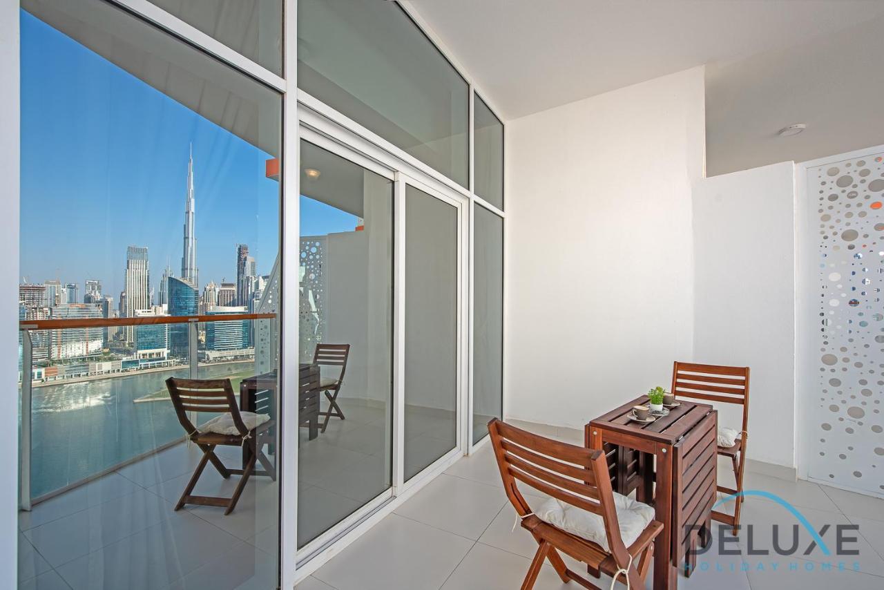 Intimate Studio At Millennium Binghatti Residence Business Bay By Deluxe Holiday Homes Дубай Екстер'єр фото